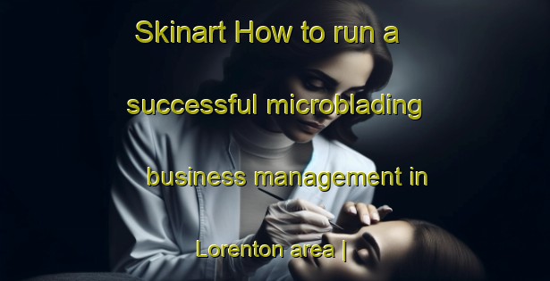 Skinart How to run a successful microblading business management in Lorenton area | MicrobladingTraining | MicrobladingClasses | SkinartTraining-United States